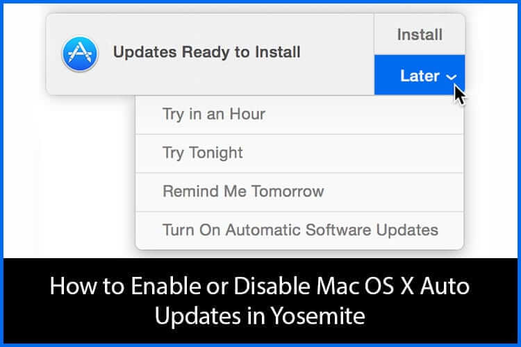 How To Stop Automatic App Updates On Mac